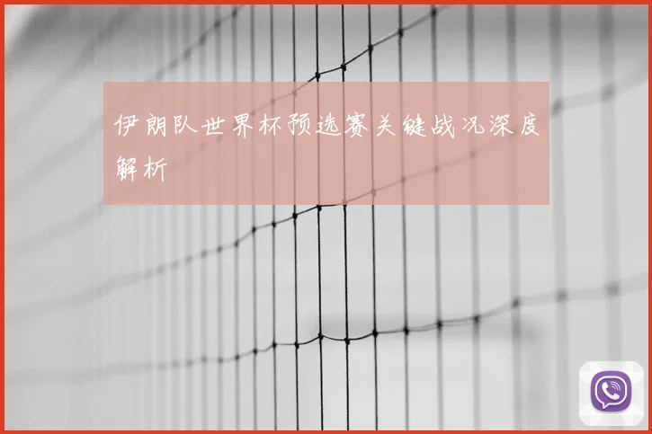 伊朗队世界杯预选赛关键战况深度解析